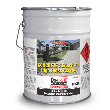 Concrete Sealer 24 High Gloss