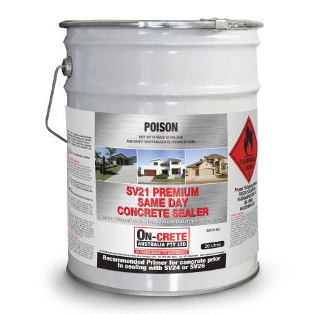 SV21 Premium Sameday Concrete Sealer