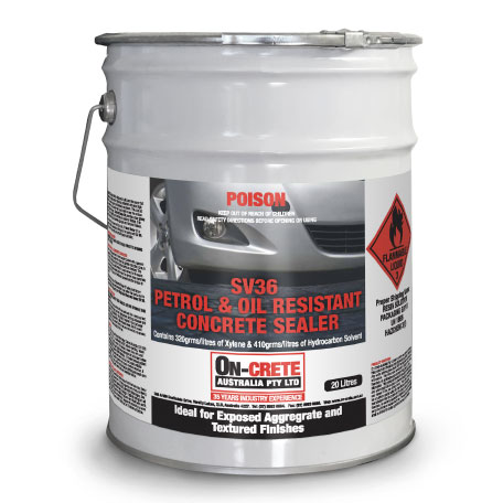 SV36 Petrol & Oil Resistant Concrete Sealer