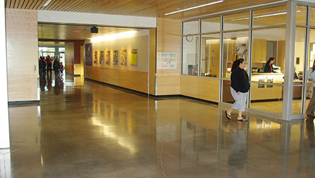 polished concrete